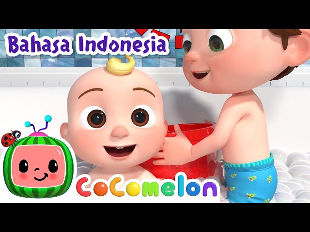 Lagu Mandi | CoComelon Bahasa Indonesia - Lagu Anak Anak class=