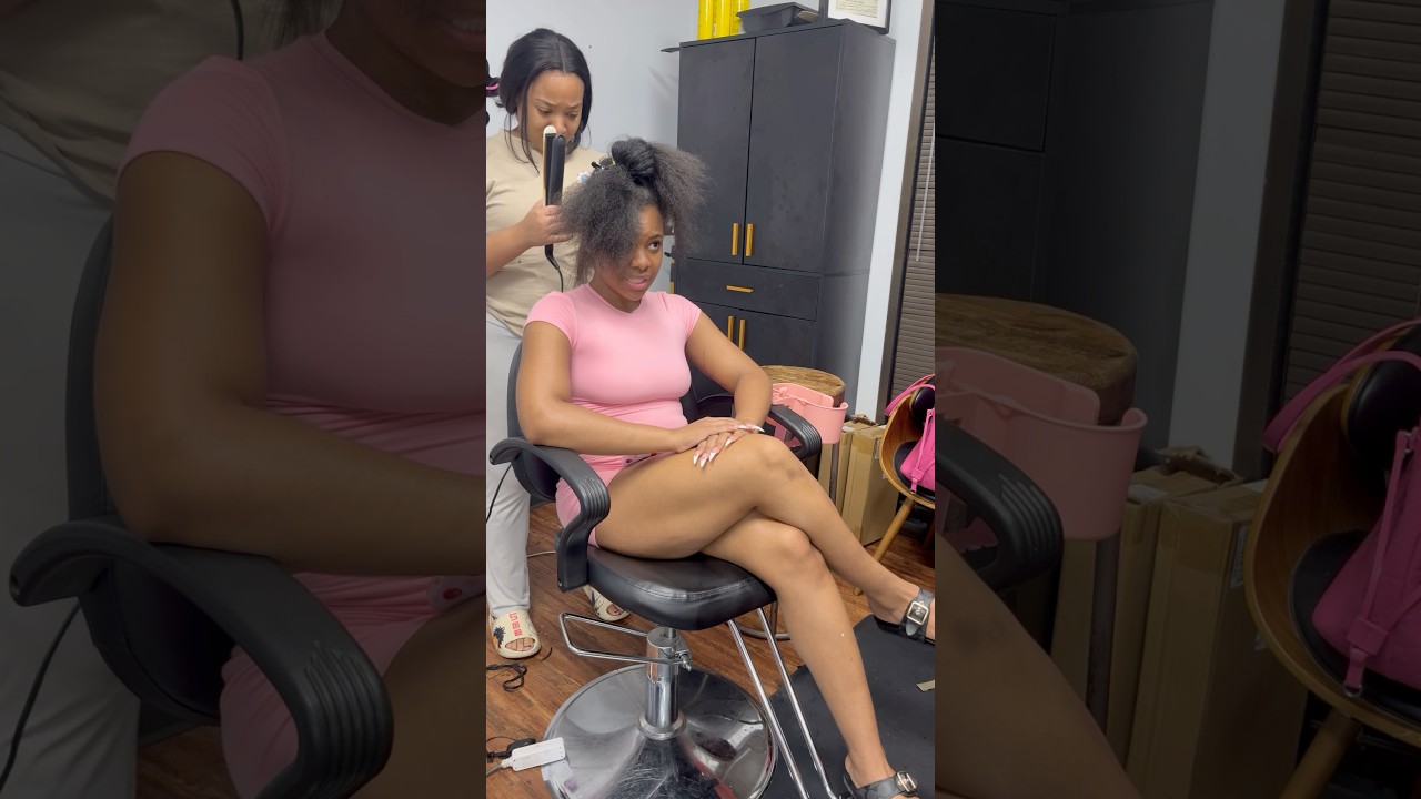 Come with me to get my hair done Mr done 