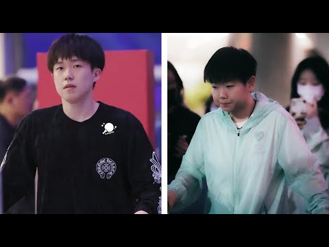 国乒飞抵北京！王曼昱2人一身名牌，王楚钦帅气，孙颖莎陈梦疲惫