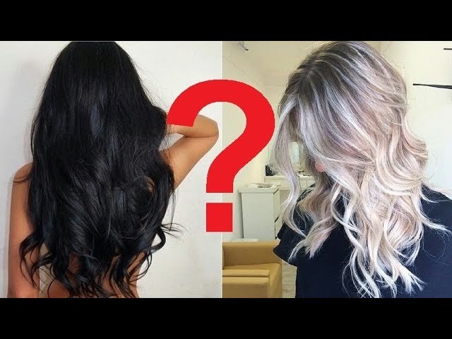 É possível platinar cabelo preto?