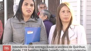 Más de 230 familias cumplen sueño de la casa propia en Quirihue