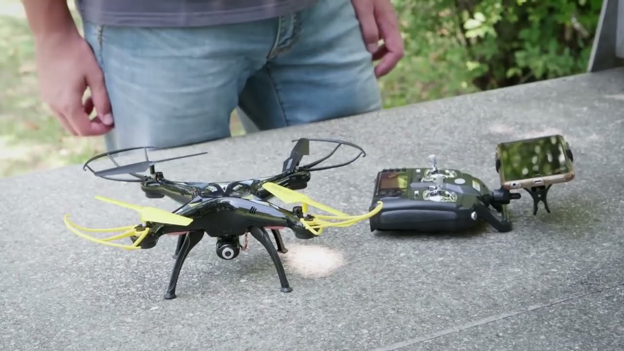 Drone caméra et système WiFi (retour image sur smartphone) Ultradrone