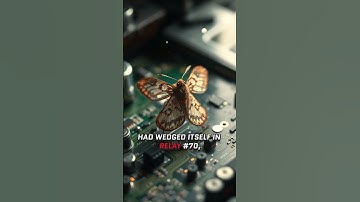 The First Computer Bug.