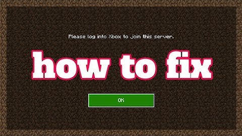 Minecraft Pe|Server Join Problem Mcpe log into xbox How To Fix In 2Min 100% Working