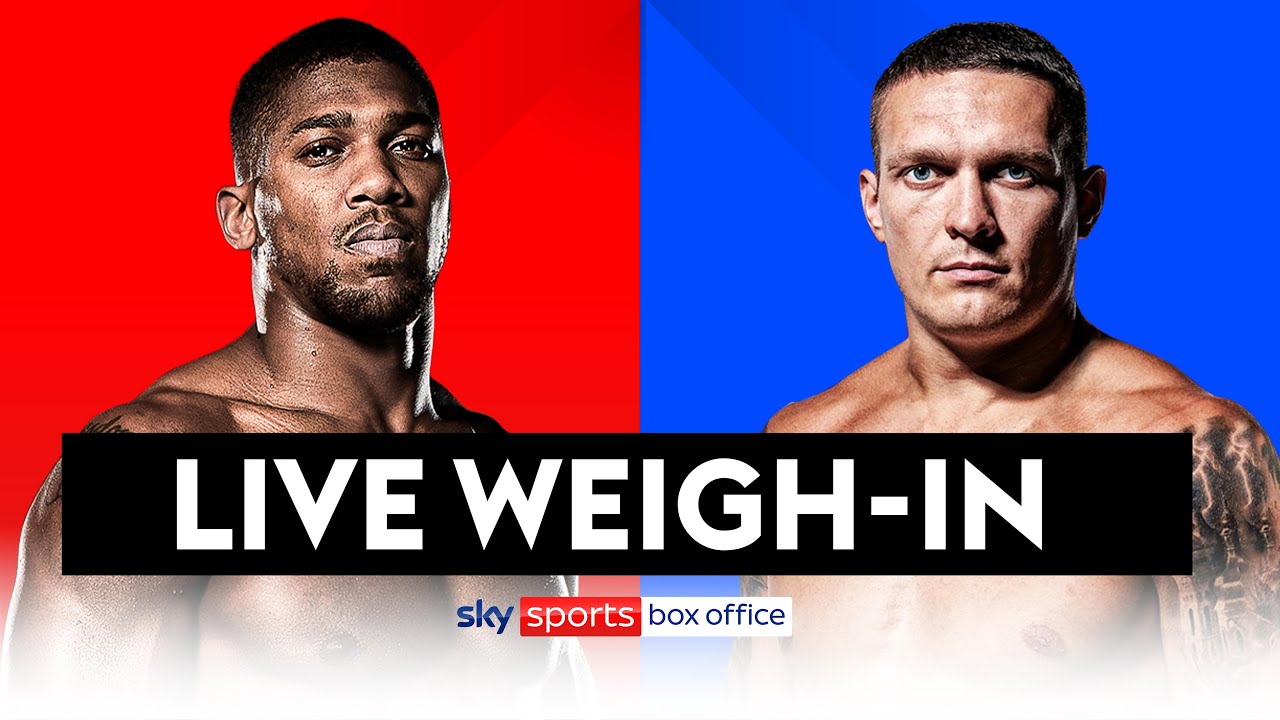 how to watch the anthony joshua fight