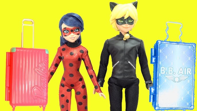 Miraculous: Tales of Ladybug and Cat Noir Deluxe Role Play Set Ladybug  Costume Kids Fancy Dress Set with Mask and Accessories Ladybug Superhero