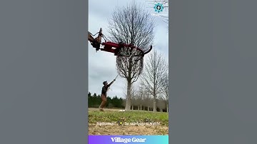 This GIANT Tree-Hugging Robot is My New Favorite Thing!😂Giving Trees a Tight Squeeze! #tree #gadget