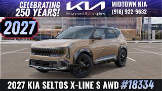 2027 Kia Seltos X-Line S AWD Tulsa Muskogee Ft Smith AR Terrain Brown