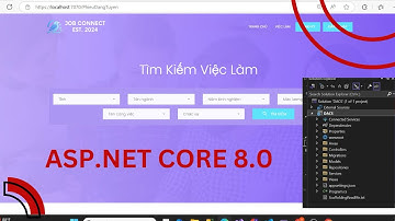 Demo code website Tuyển dụng việc làm || sử dụng Asp.net MVC Core phiên bản Net 8.0