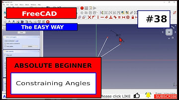 FreeCAD Beginner #38 Constraining Angles - You can do it!