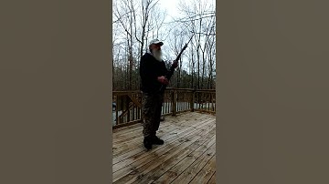 Neal can still drill with 1903 Springfield and bayonet