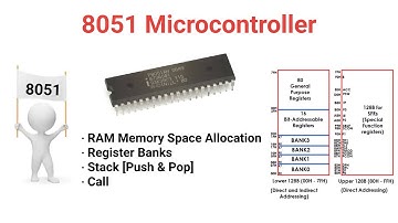EE309 | Module V | Class 4 | RAM Memory Space Allocation | Register Banks | Stack | 8051 | KTU | S5