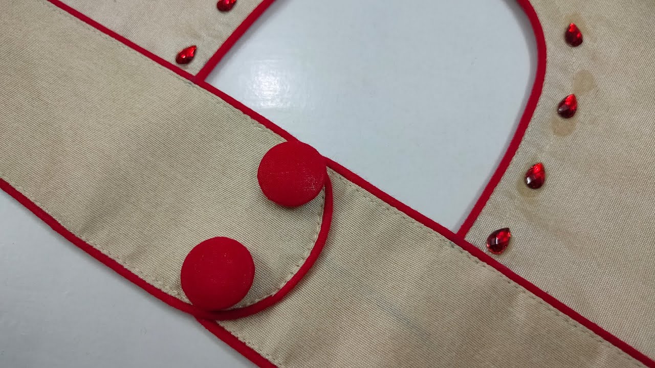 Beautiful sleeve design cutting and stitching kannada fashion tech