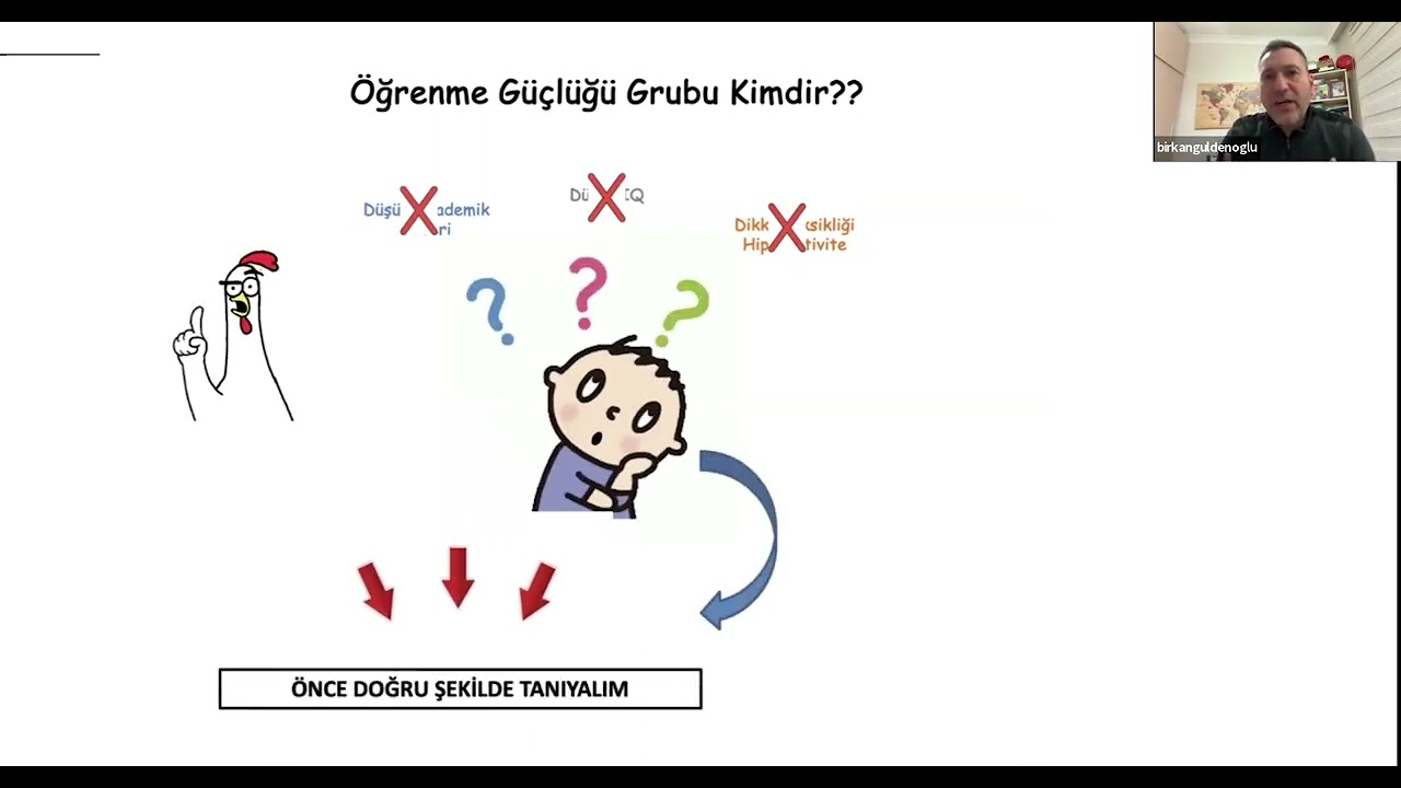 Öğrenme Güçlüğünde Etkili Yaklaşımlar / Prof. Dr. Birkan GÜLDENOĞLU