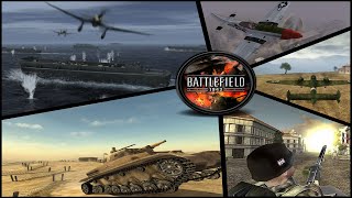 Вся техника в игре Battlefield 1942.