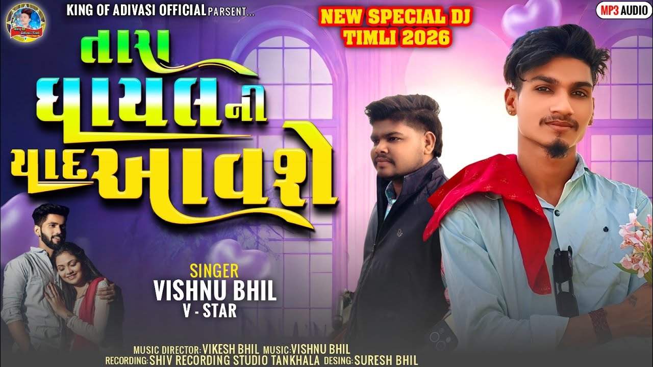 Tara Ghayal Ni Yaad Aavse || Vishnu Bhil || New Non stop Timli Song 2026