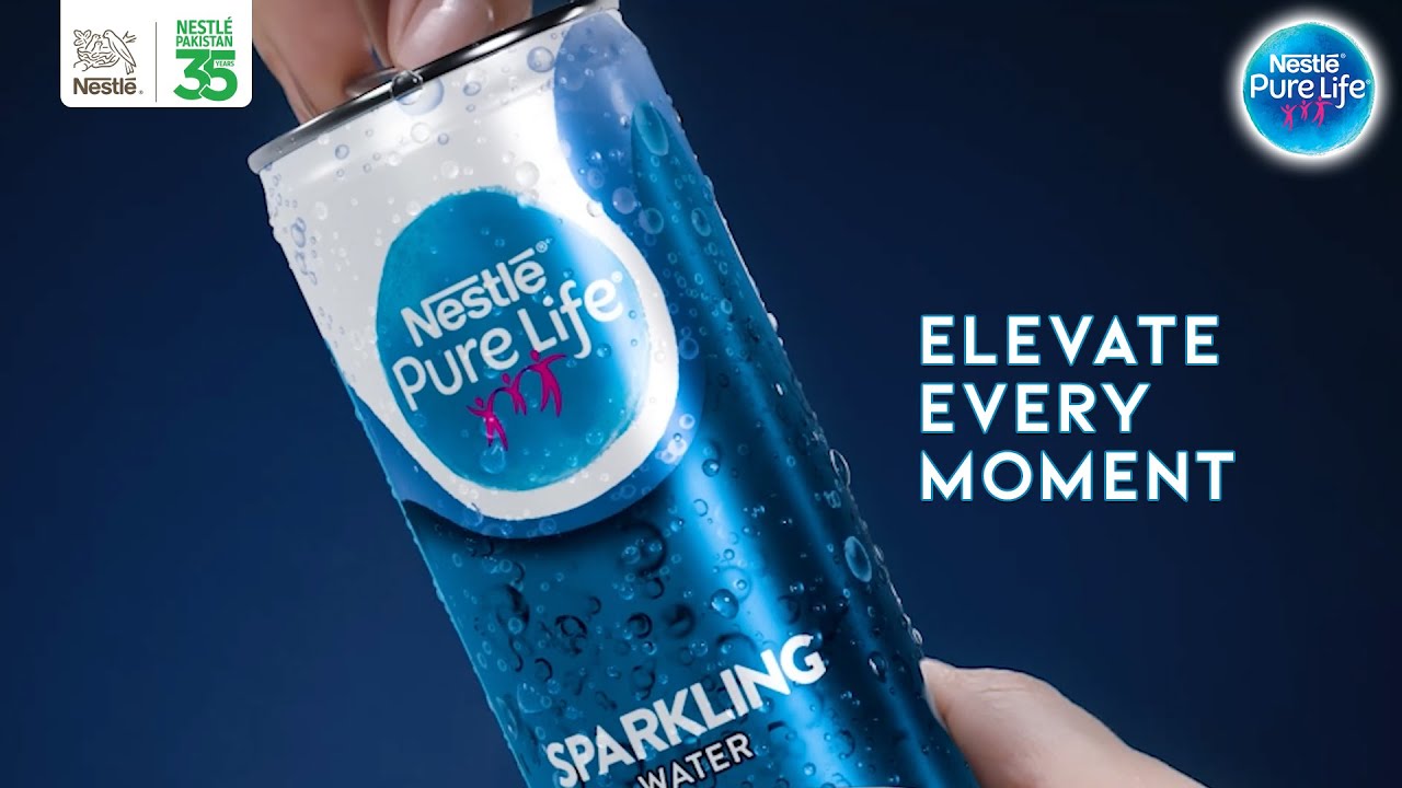 The NEW NESTLÉ PURE LIFE Sparkling Water | Elevate Every Moment - YouTube