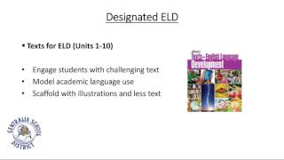 Integrated Designated ELD