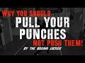 WHY YOU SHOULD PULL YOUR PUNCHES, NOT PUSH THEM! Completely level up your boxing with this top tip!