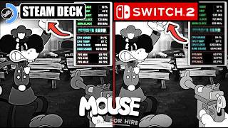 Mouse P.I. For Hire โ Switch 2 vs Steam Deck: Every Mode Tested