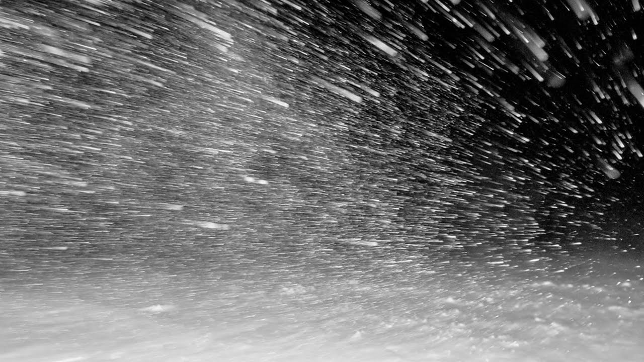 Blizzard Night with Soft Winds ┇ Fall Asleep Faster, Deep Sleep & Relaxation