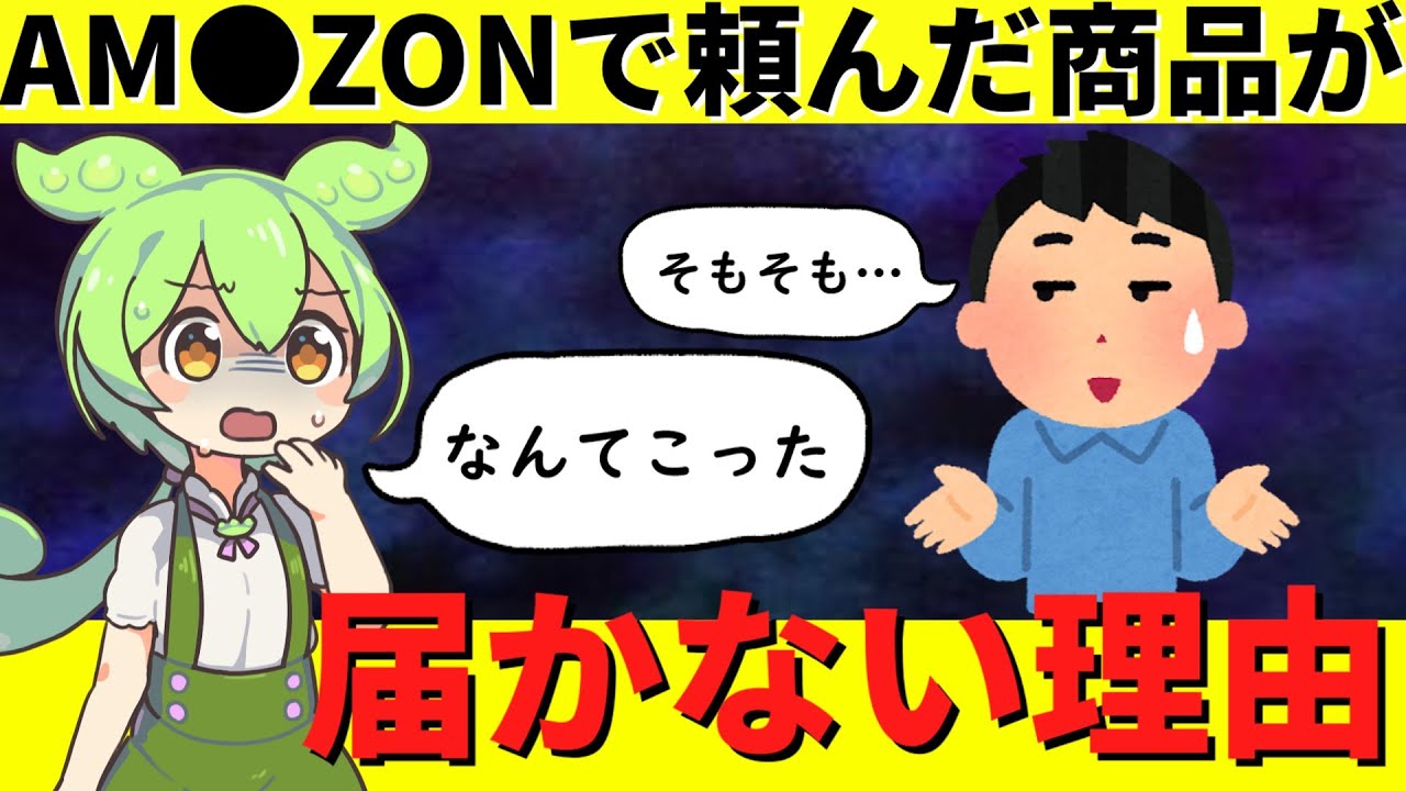 なぜ届かない！？驚きの実態【ずんだもん解説】