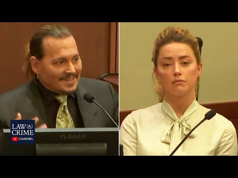 Johnny Depp Tells Story of Meeting Amber Heard