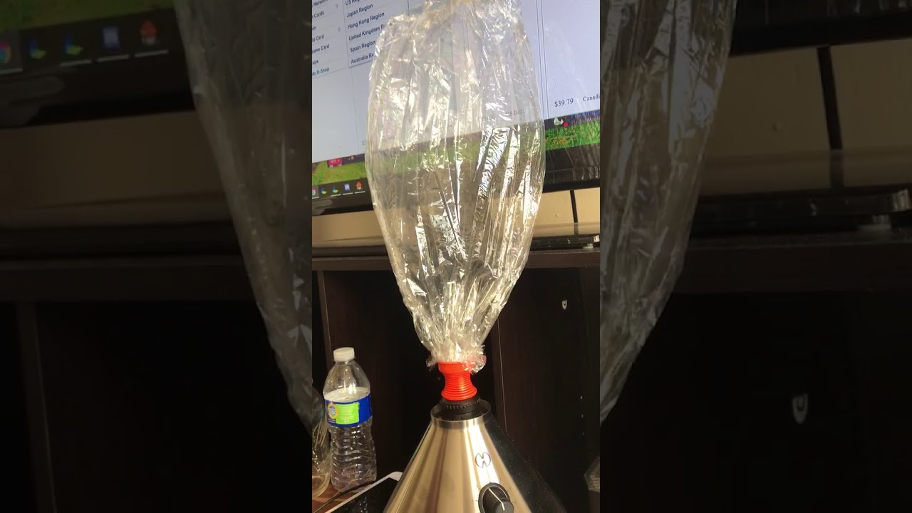 Volcano vaporizer ballon filling