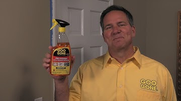 How to Remove Tough Floor Adhesive with Goo Gone Pro-Power Spray Gel.