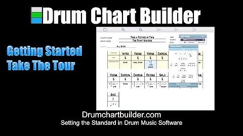 Drum Chart Builder Software Program - Take the Tour