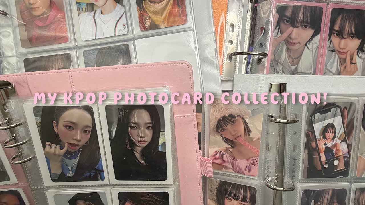 my full kpop photocard collection + collection goals for 2026! || #02 