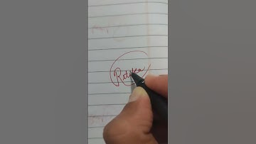 Signature "Ritika"✨ #ritika #shorts