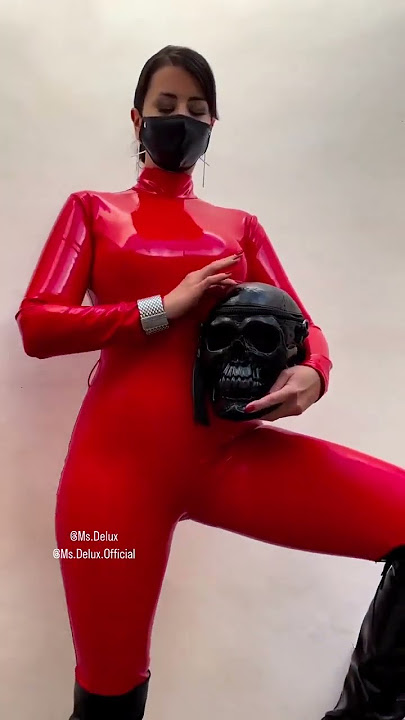 Catsuit  Red Vinyl