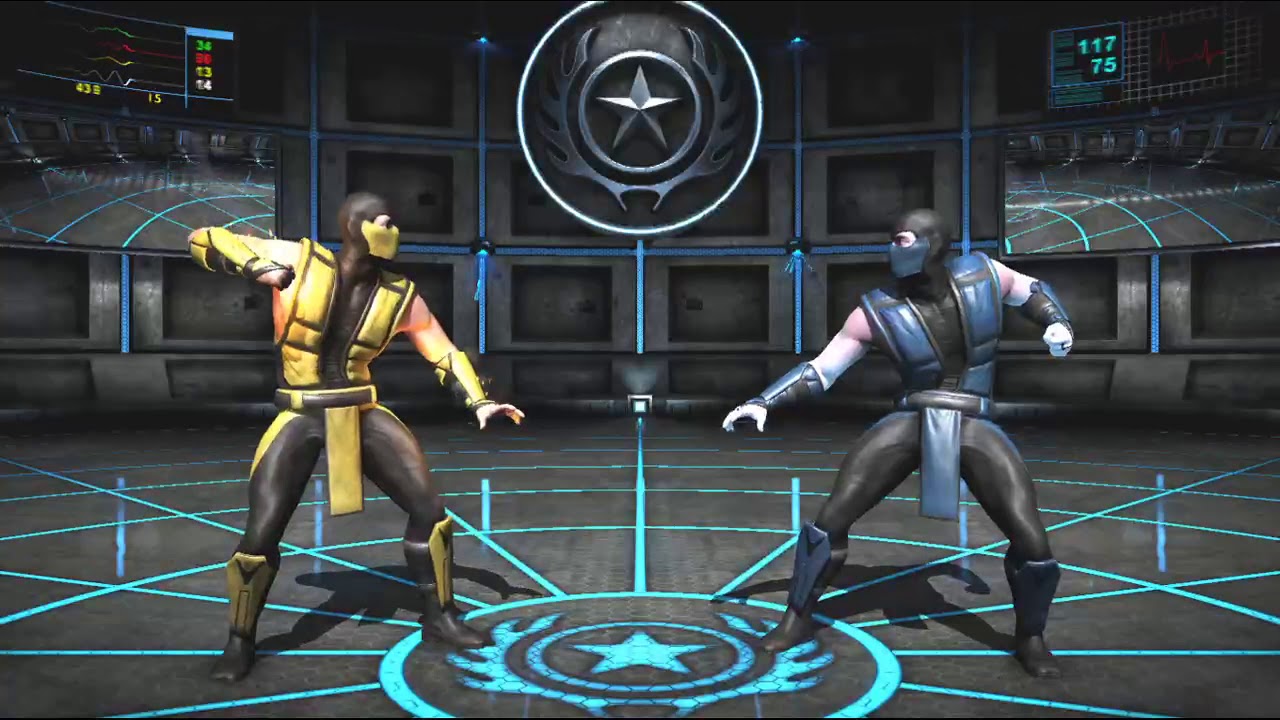 Mortal kombat x scorpion mk3 costum move list - YouTube