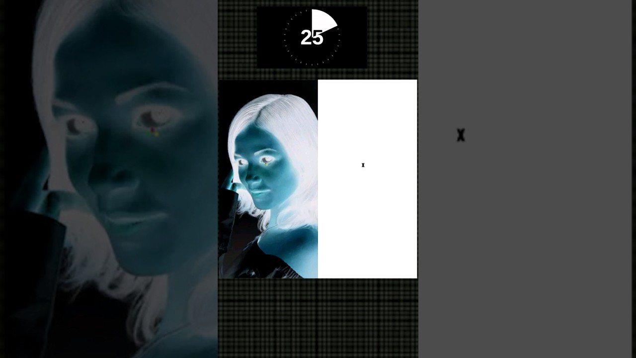 Negative Picture Optical Illusion 