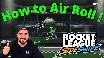 How to Air Roll on Rocket League Sideswipe on PC !  ( Bluestacks )
