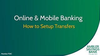 How to Setup Transfers screenshot 2