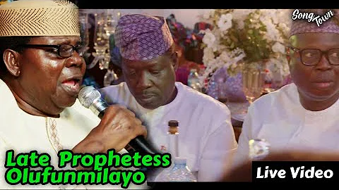 Sir Ebenezer Obey For Late Prophetess Esther Olufunmilayo Ojumu