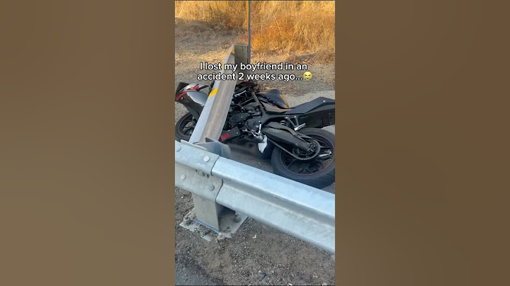 I lost my boyfriend in a motorcycle accident and he left me with this…😭📸💔 #motorcycle