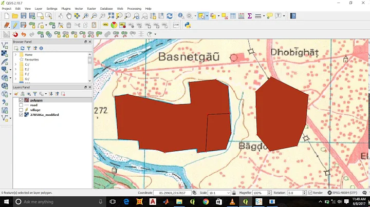 How to draw,add split merge and change style color transparency of  features polygon in QGIS