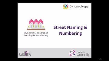 DynamicMaps - Street Naming & Numbering