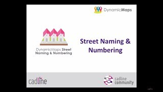 Dynamicmaps - Street Naming Numbering