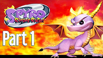 Spyro 2 Riptos Rage Live Stream Walkthrough PS4 (Part 1)