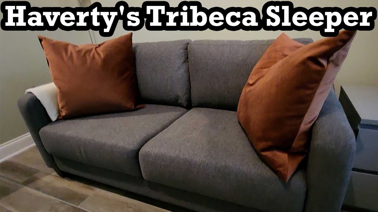Haverty S Tribeca Sleeper Sofa Couch