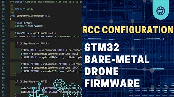 BareDrones RCC Configuration | STM32 Embedded C Drone Firmware