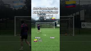 Our Copa America 2024 FINAL Predictions! WHAT IS YOUR PREDICTION? #copaamerica2024 #final