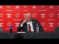Post-Game Press Conference vs. Penn State || Wisconsin Men's Hockey || Jan. 24 2026
