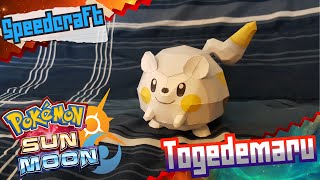 Pokemon Sun & Moon Papercraft ~ Togedemaru ~ Pokemon Sun & Moon Papercraft ~ Togedemaru ~