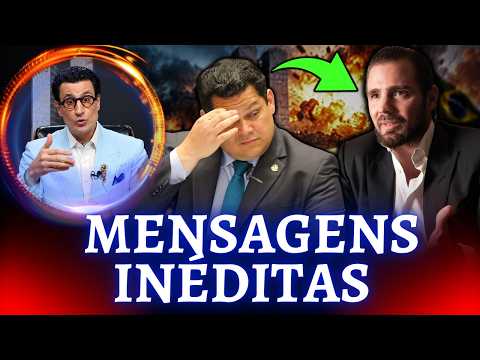 💣Mensagens INÉDITAS de Vorcaro com Alcolumbre explodem em Brasília