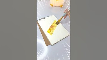 Invisible ink?😱🫟Try Unique painting Hack at Home #art #shorts
